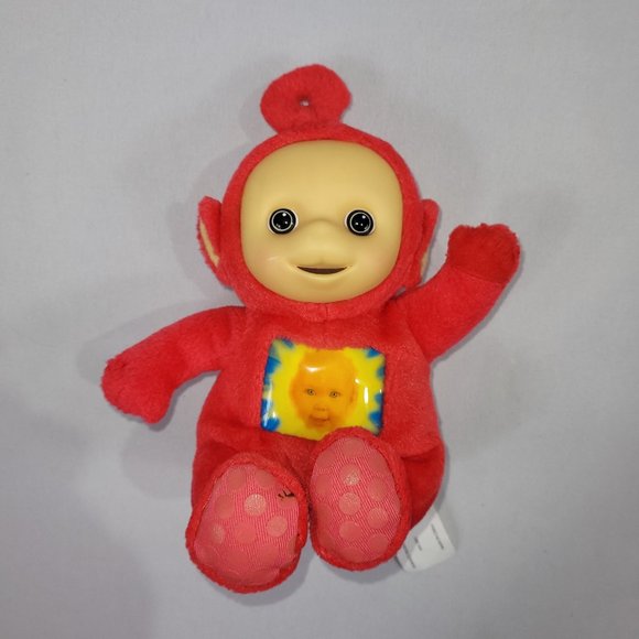 Teletubbies 2003 8" Plush Po Beanie Stuffed Toy by Ragdoll - Picture 1 of 1